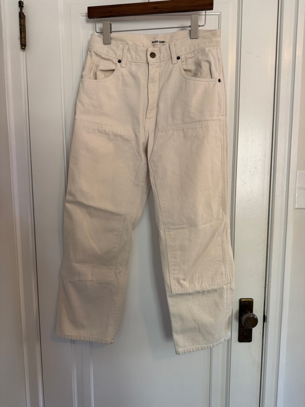 Rudy Jude Cream Utility Jean